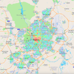 Foot traffic analytics in Madrid