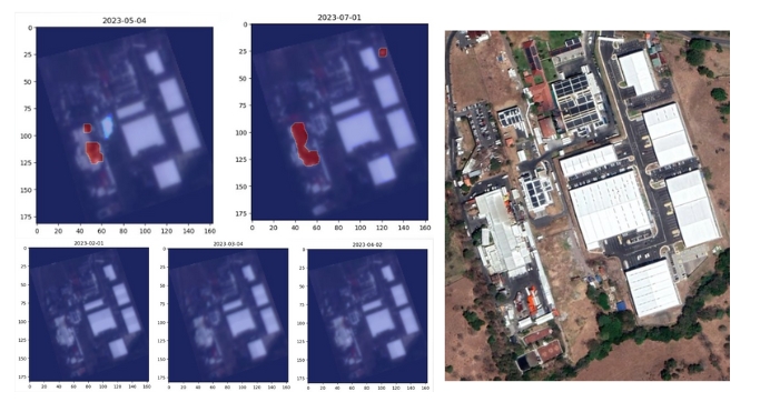 Gis Mapping example: Monitori facilities changes