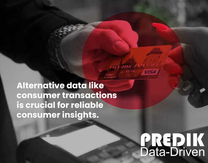 Alternative data is important for consumer insights